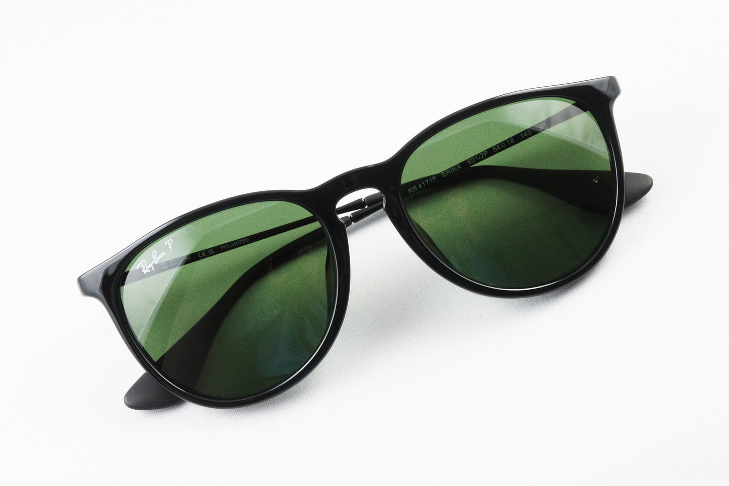 Ray-Ban 偏光レンズ サングラス RB4171-F 601/2P ERIKA エリカ 54サイズ ウェリントン レイバン