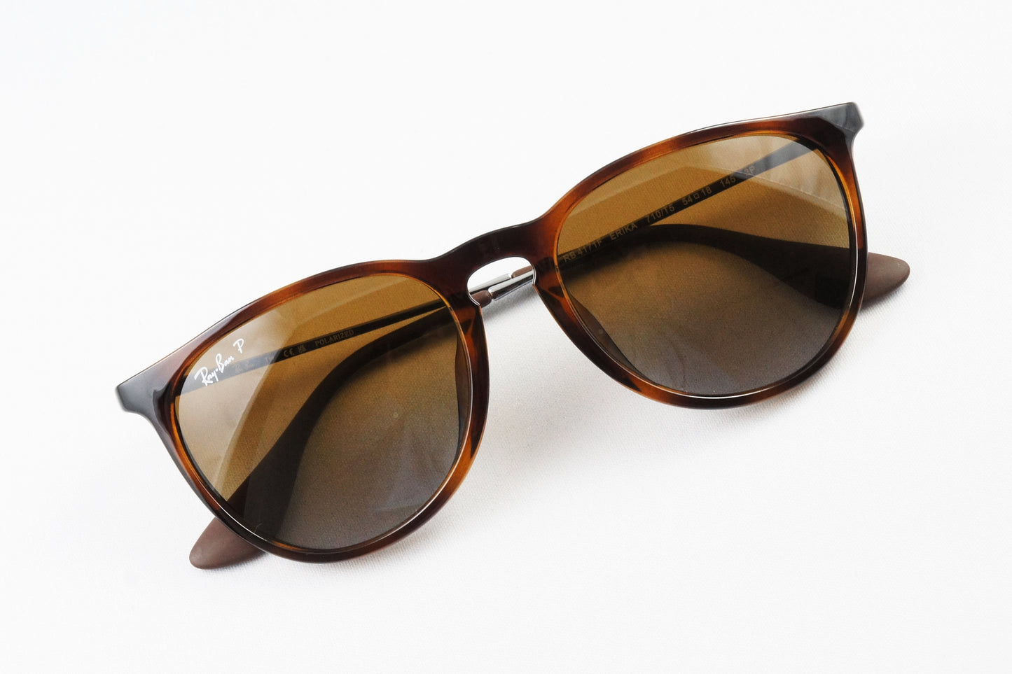 Ray-Ban 偏光 サングラス RB4171F 710/T5 ERIKA エリカ 54サイズ ウェリントン レイバン 正規品