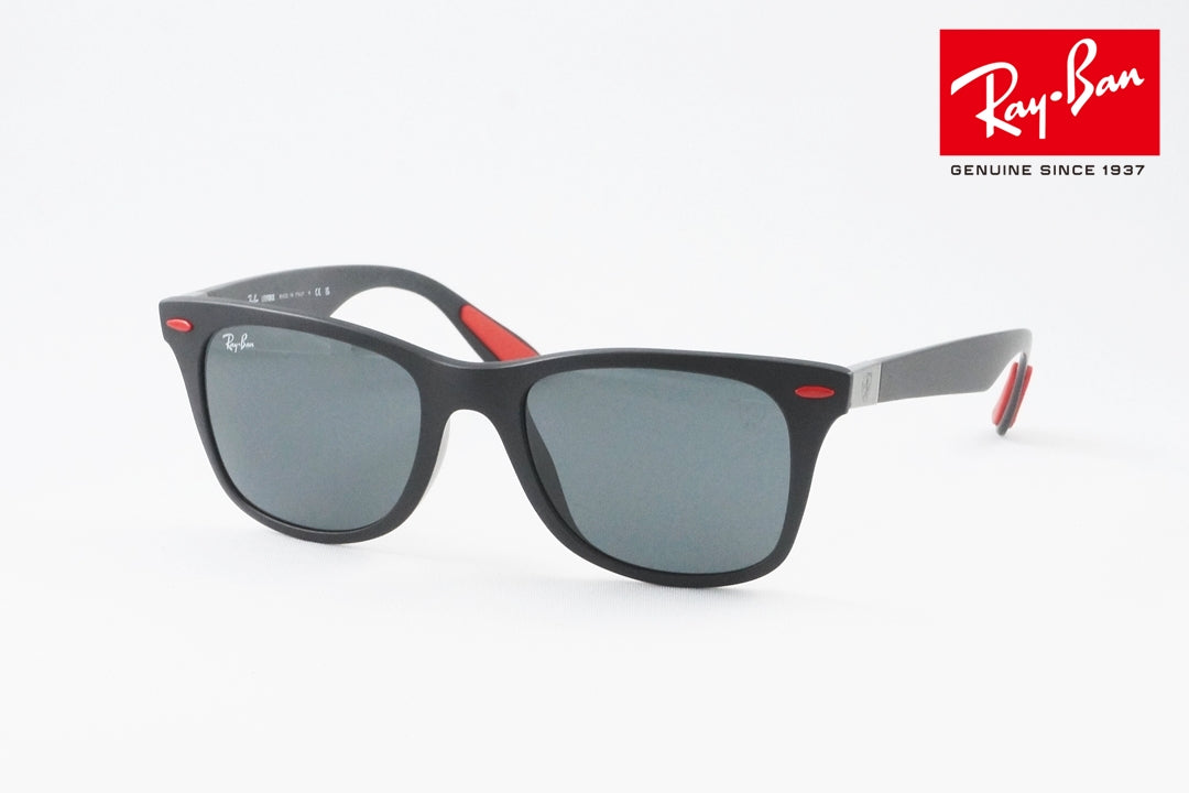 【フェラーリコレクション 木村拓哉さん着用】Ray-Ban サングラス RB4195-M-F F602/71 52サイズ Wayfarer Liteforce ウェリントン レイバン 正規品