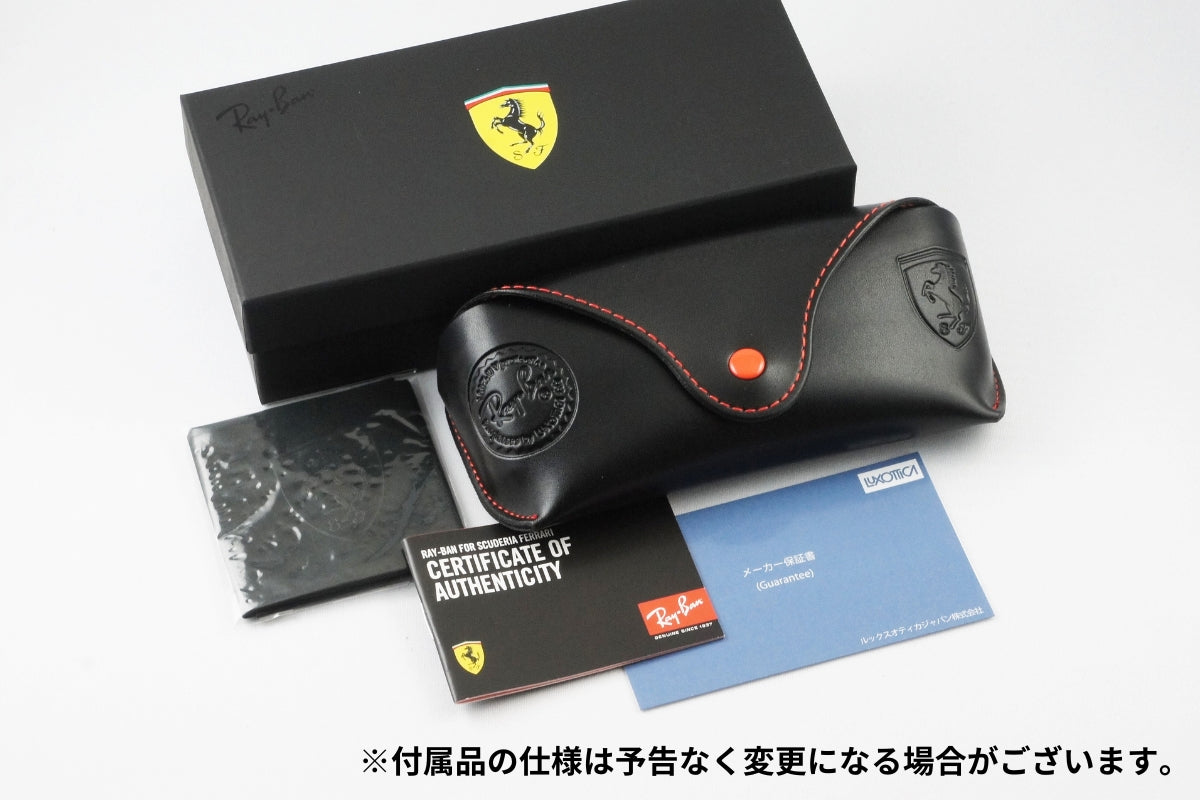 【フェラーリコレクション 木村拓哉さん着用】Ray-Ban サングラス RB4195-M-F F602/71 52サイズ Wayfarer Liteforce ウェリントン レイバン 正規品