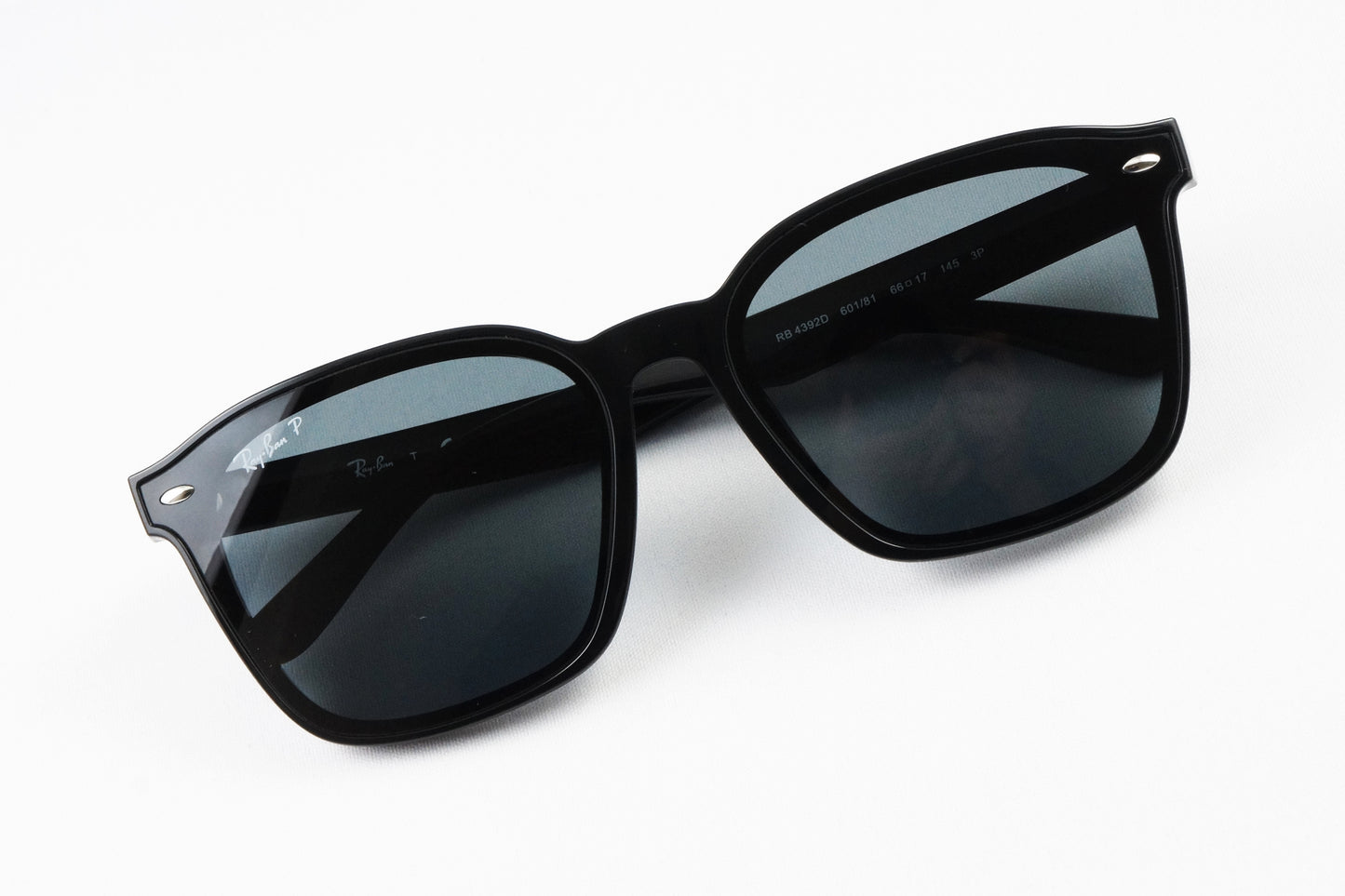 Ray-Ban 偏光 サングラス RB4392D 601/81 ウェリントン レイバン 正規品