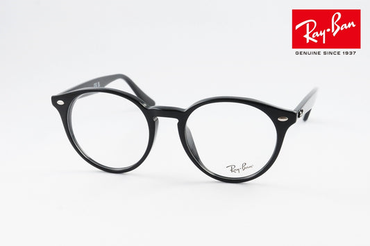 Ray-Ban メガネ RX2180-VF 2000 51サイズ ボストン 丸メガネ RB2180-VF レイバン 正規品