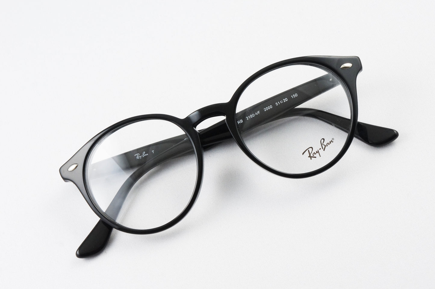 Ray-Ban メガネ RX2180-VF 2000 51サイズ ボストン 丸メガネ RB2180-VF レイバン 正規品