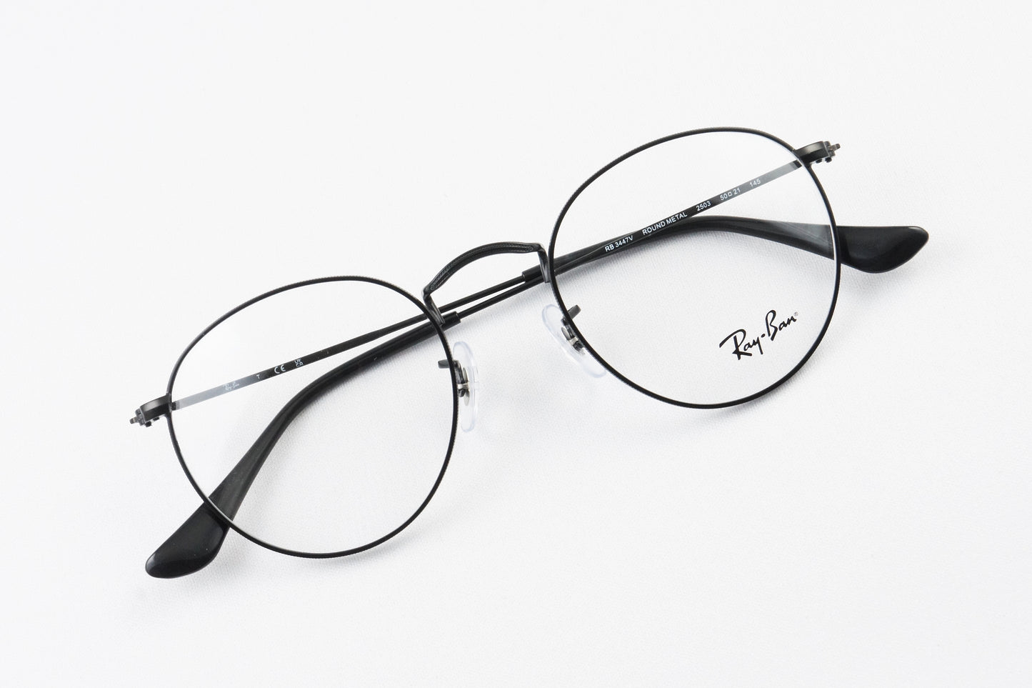 【吉岡里帆さん着用】Ray-Ban メガネ RX3447V 2503 ボストン クラシカル 丸メガネ 眼鏡 レイバン 正規品 RB3447V