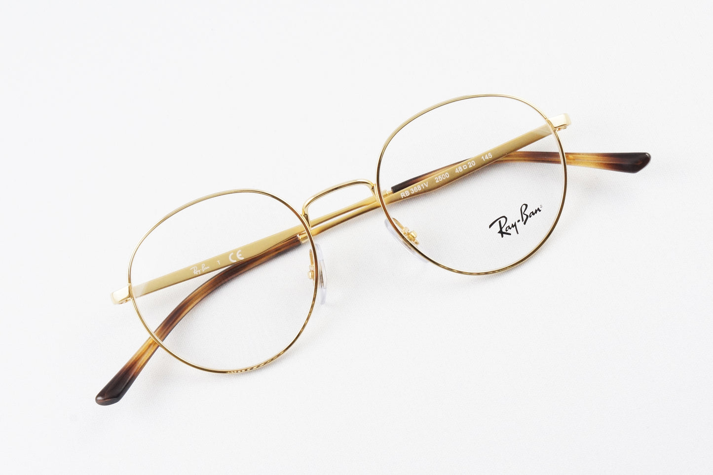 Ray-Ban メガネ RX3681V 2500 ボストン クラシカル 丸メガネ RB3681V レイバン 正規品