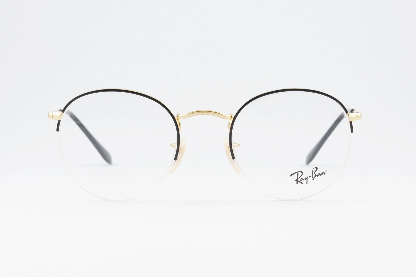 Ray-Ban メガネ RX3947V 2946 ハーフリム ボストン クラシカル 半リム ナイロール 丸メガネ RB3947V レイバン 正規品
