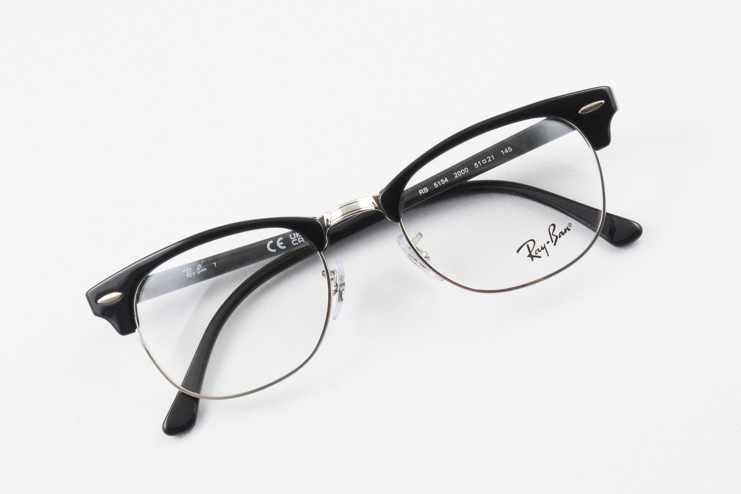 Ray-Ban メガネ RX5154 2000 49サイズ 51サイズ CLUBMASTER サーモント ブロー クラブマスター RB5154 レイバン 正規品