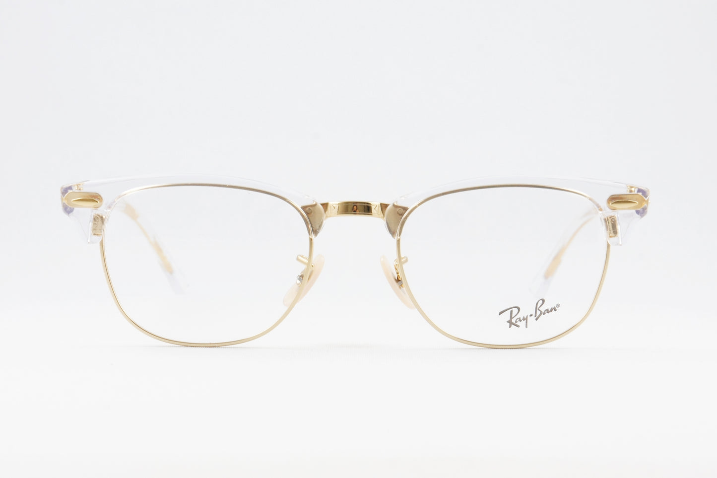 Ray-Ban クリア メガネ RX5154 5762 49サイズ 51サイズ 53サイズ CLUBMASTER サーモント ブロー クラブマスター レイバン 正規品 RB5154