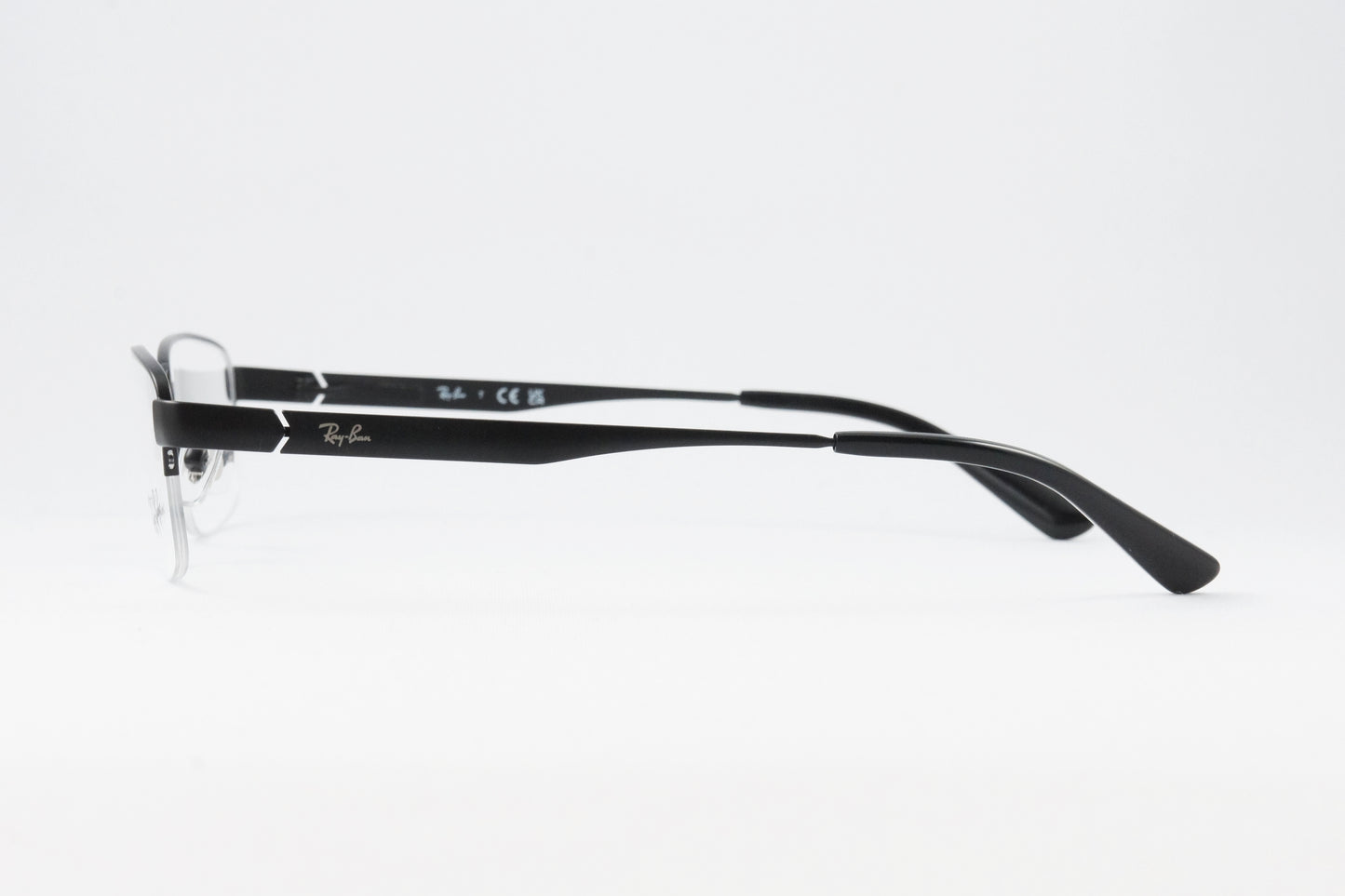 Ray-Ban メガネ RX6453D 2503 ナイロール ハーフリム 半リム スクエア RB6453D レイバン 正規品