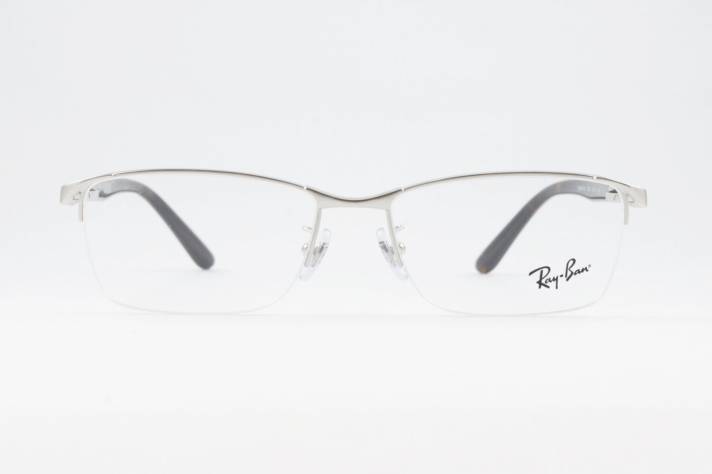 Ray-Ban メガネ RX6501D 2595 スクエア ナイロール ハーフリム RB6501D レイバン 正規品