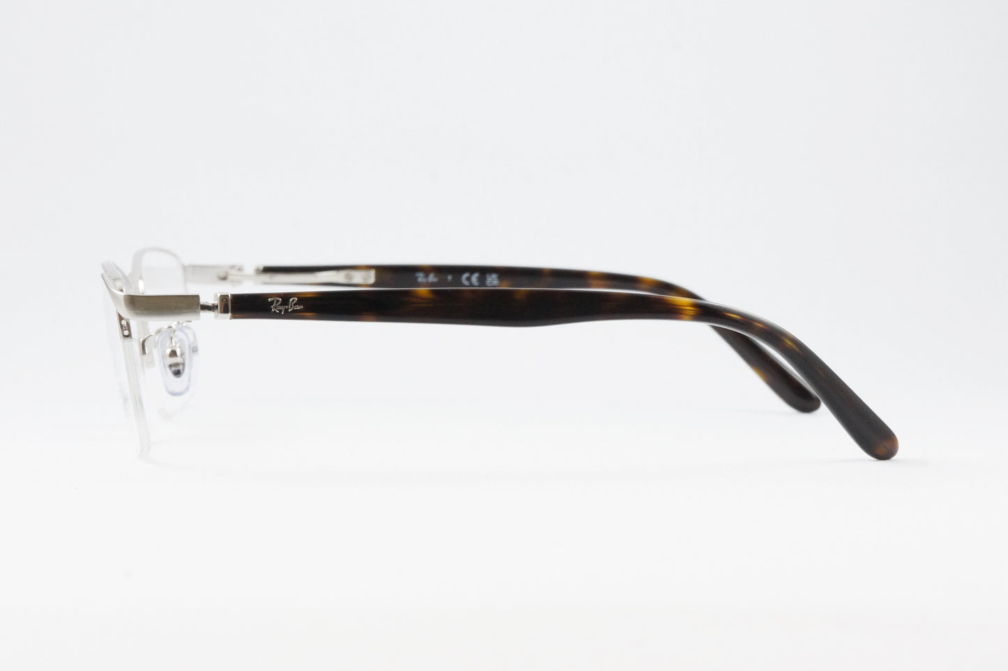 Ray-Ban メガネ RX6501D 2595 スクエア ナイロール ハーフリム RB6501D レイバン 正規品