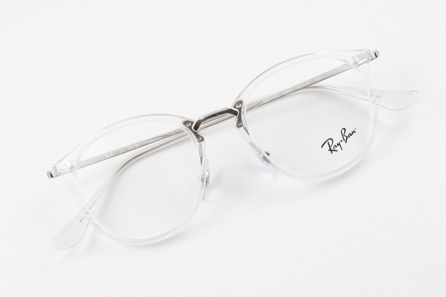 Ray-Ban クリア メガネ RX7140 2001 49サイズ 51サイズ ボスリントン ボストン ウェリントン RB7140 レイバン 正規品
