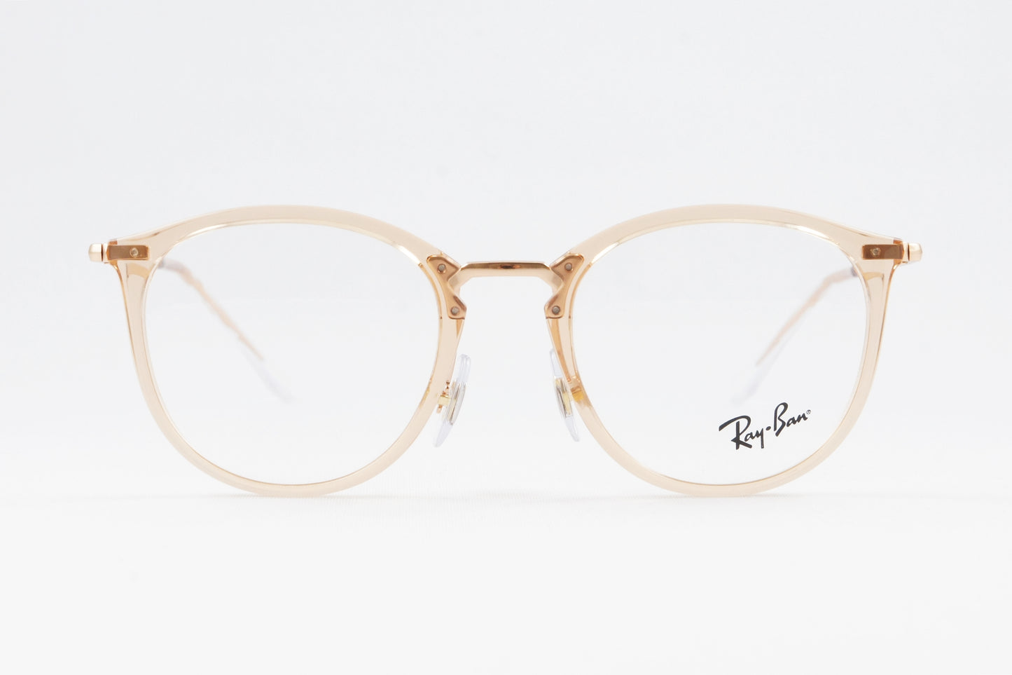 Ray-Ban クリア メガネ RX7140 8124 49サイズ 51サイズ ボスリントン ボストン ウェリントン RB7140 レイバン 正規品
