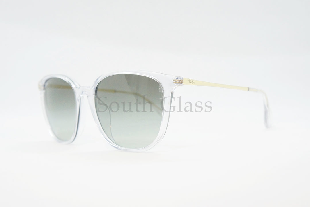 Ray-Ban クリア サングラス RB4391D 6476/73 ウェリントン レイバン 正規品