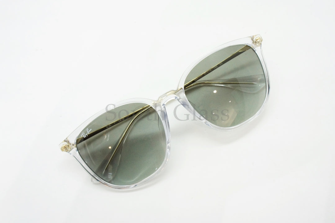 Ray-Ban クリア サングラス RB4391D 6476/73 ウェリントン レイバン 正規品