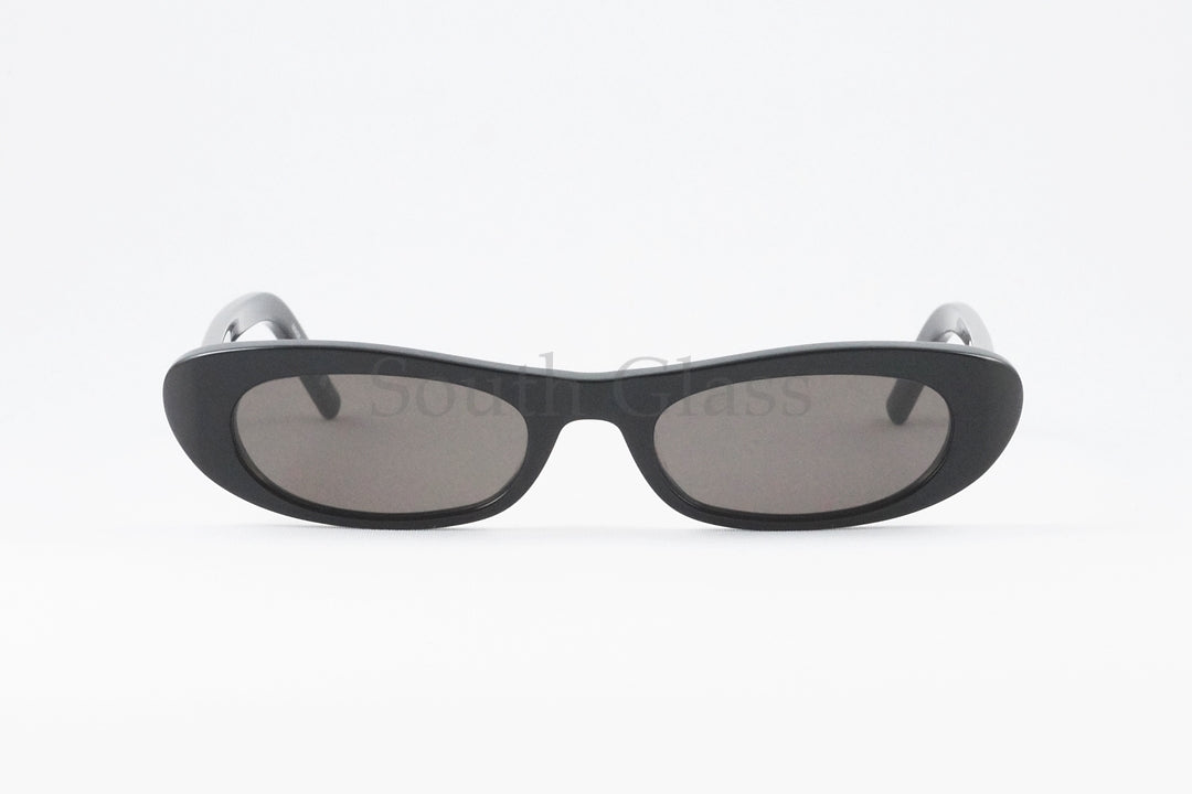 【常田大希さん着用モデル】SAINT LAURENT サングラス SL557 SHADE 001 オーバル キャッツアイ メンズ レディース サンローラン 正規品