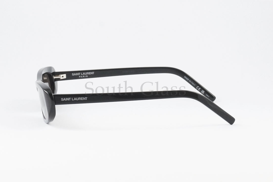 【常田大希さん着用モデル】SAINT LAURENT サングラス SL557 SHADE 001 オーバル キャッツアイ メンズ レディース サンローラン 正規品