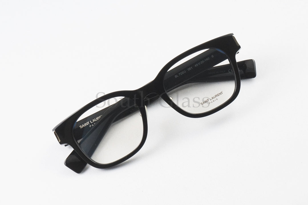 SAINT LAURENT メガネ SL722/J 001 ウェリントン メンズ レディース アジアンフィット サンローラン 正規品