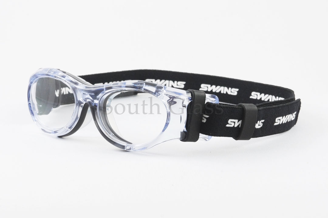 SWANS スポーツゴーグル SVS-700N BLK キッズ メガネ サングラス 小学生 ジュニア 野球 サッカー ドッジボール バスケットボール アイガード スワンズ 正規品