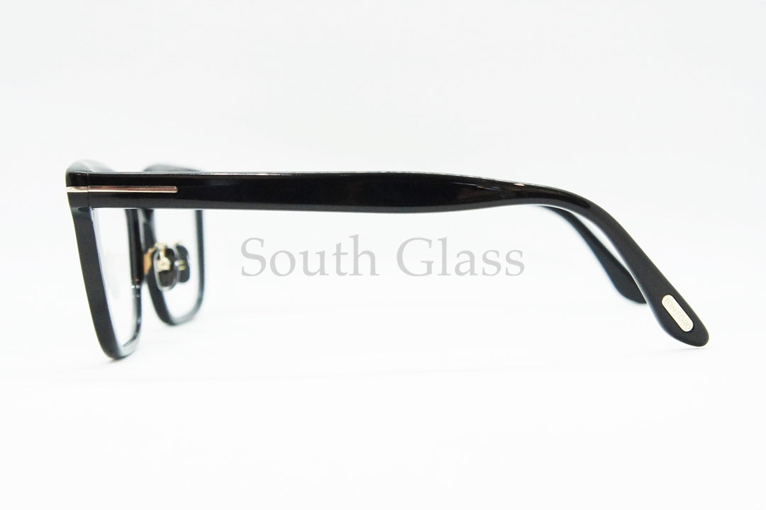 TOM FORD ブルーライトカット TF5853-D-B ECO 001 スクエア メンズ レディース 眼鏡 アジアンフィット メガネフレーム トムフォード