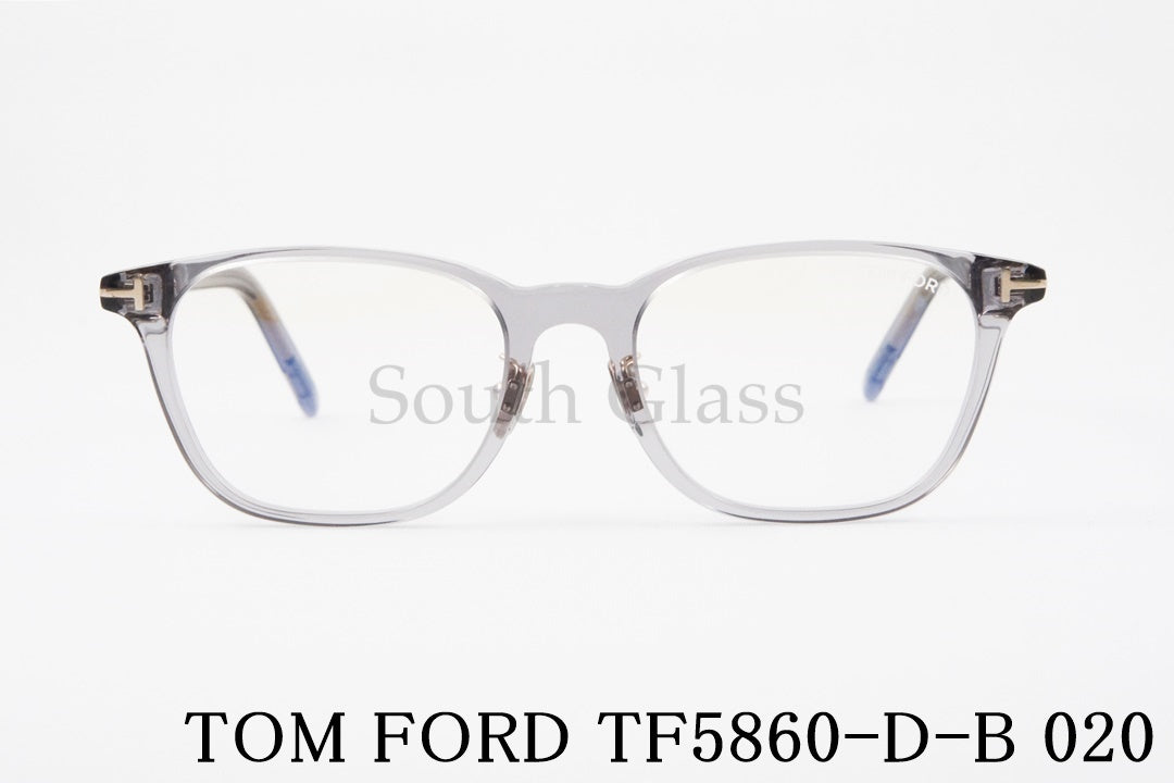 Tom Ford TF5860-D-B クリア TOM FORD ブルーライトカット TF5860-D-B ECO 020 ウエリントン