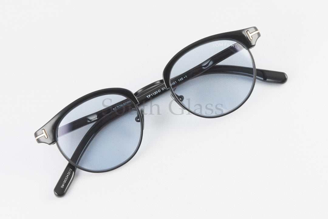TOM FORD サングラス TF1120-D 01A 日本限定 サーモント ブロー オーバル コンビネーション クラシカル メンズ レディース トムフォード