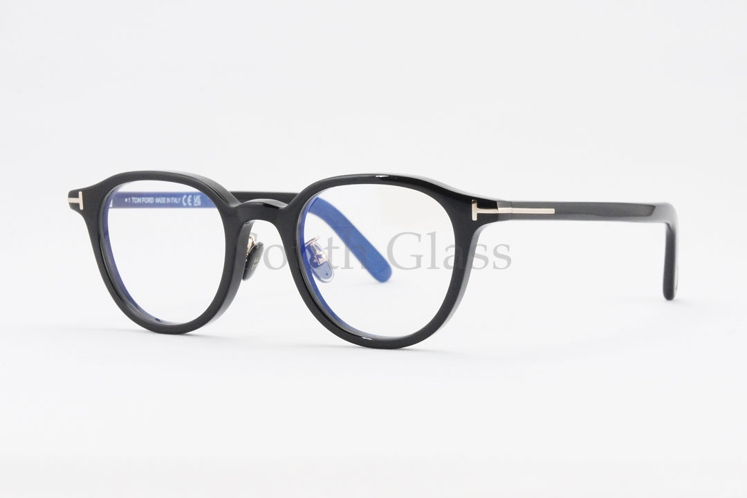 TOM FORD ブルーライトカット TF5857-D-B 001 ボスリントン メンズ レディース 眼鏡 おしゃれ アジアンフィット メガネ トムフォード
