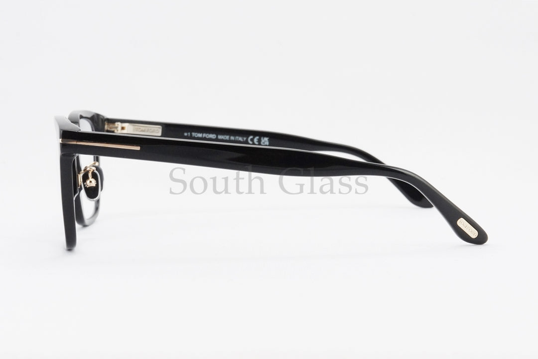 TOM FORD ブルーライトカット TF5859-D-B ECO 001 スクエア メンズ レディース 眼鏡 アジアンフィット メガネフレーム トムフォード