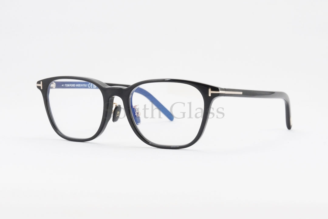 【吉野北斗さん着用】TOM FORD ブルーライトカット TF5860-D-B ECO 001 ウエリントン メンズ レディース 眼鏡 おしゃれ アジアンフィット メガネ トムフォード