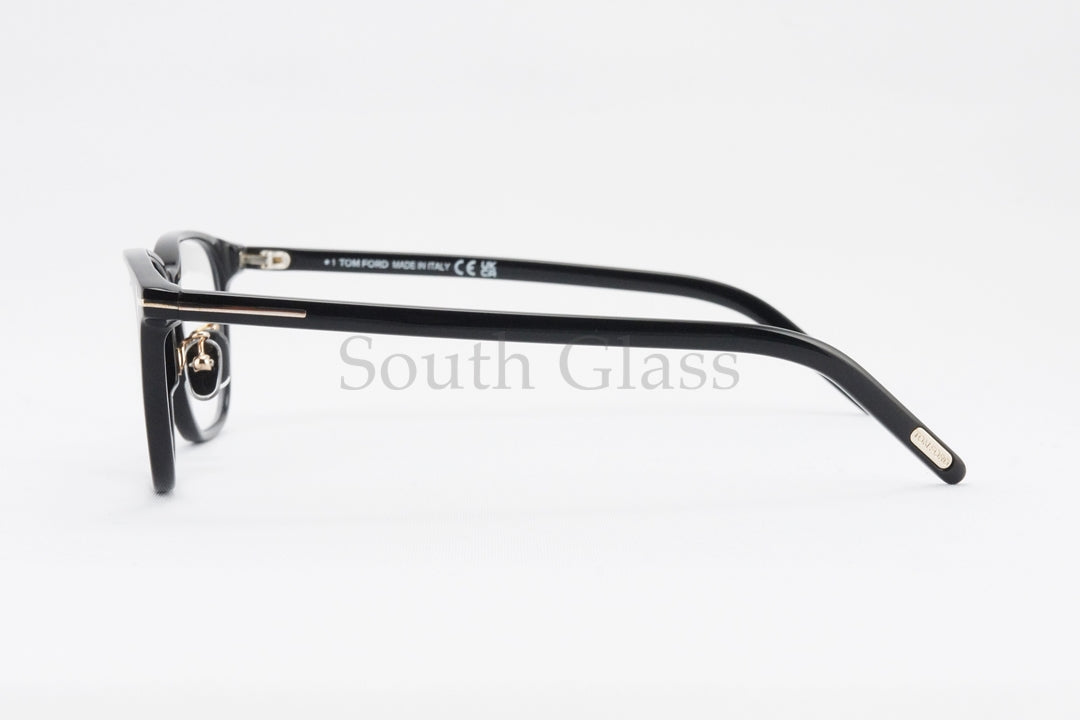 【吉野北斗さん着用】TOM FORD ブルーライトカット TF5860-D-B ECO 001 ウエリントン メンズ レディース 眼鏡 おしゃれ アジアンフィット メガネ トムフォード