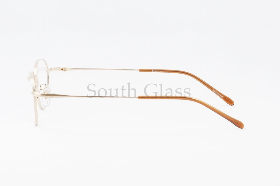 Zparts メガネ Z-135 Col.BG スクエア メンズ レディース 眼鏡 おしゃれ ブランド ジーパーツ 正規品