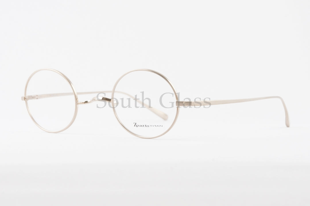 Zparts メガネ Z-91 Col.BG ラウンド 丸メガネ 一山 クラシカル 眼鏡 おしゃれ ブランド ジーパーツ 正規品