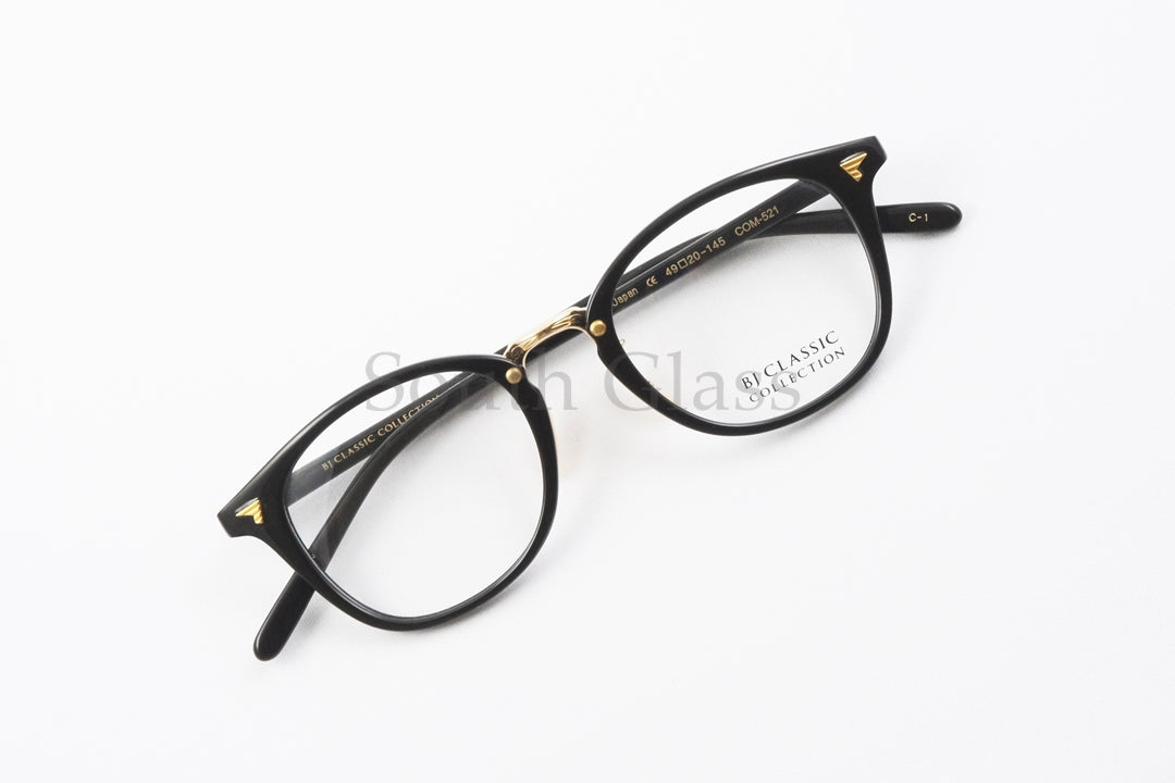 【大野智さん着用モデル】BJ CLASSIC メガネ COM-521 C-1-1 ウェリントン BJクラシック 正規品