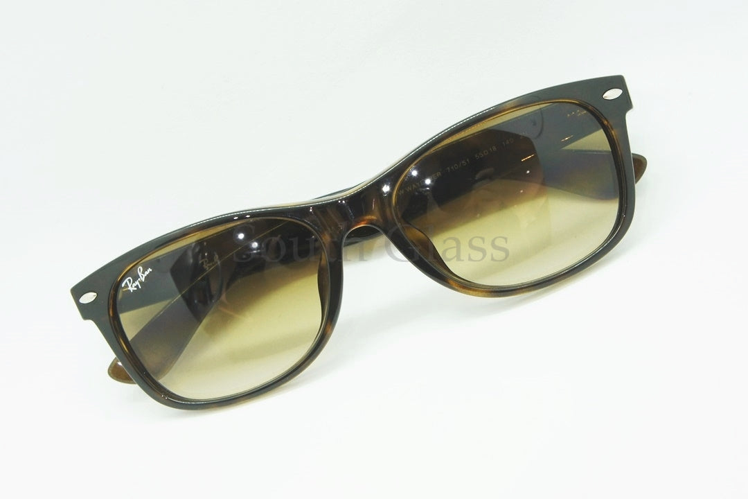 【朝倉未来さん着用】Ray-Ban サングラス RB2132-F 710/51 55サイズ NEW WAYFARER ウェリントン レイバン 正規品