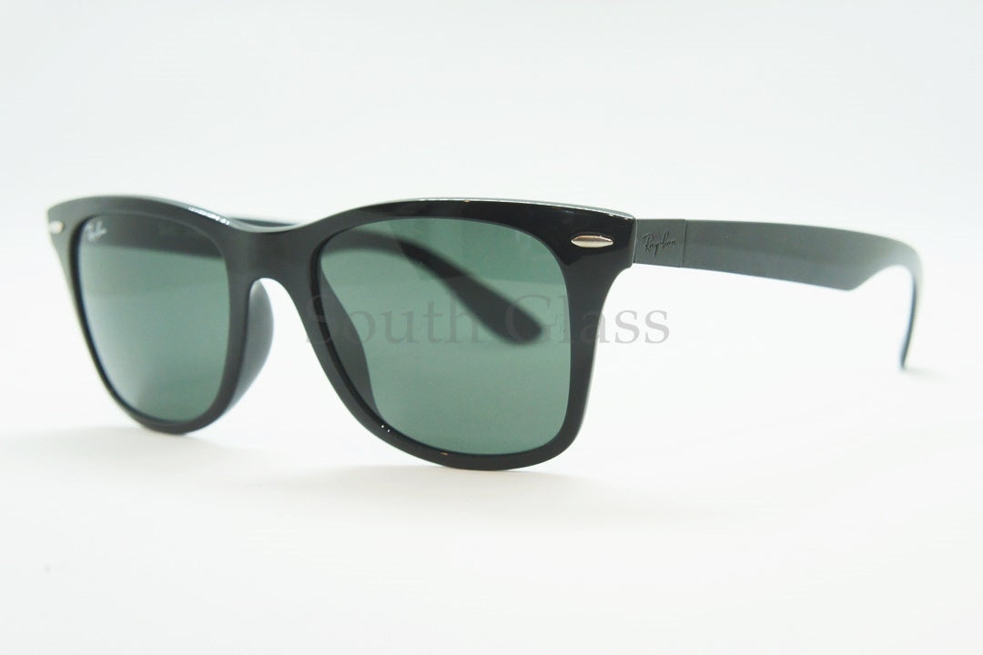 Ray-Ban 軽量 サングラス RB4195-F 601/71 52サイズ Wayfarer Liteforce ウェリントン レイバン 正規品