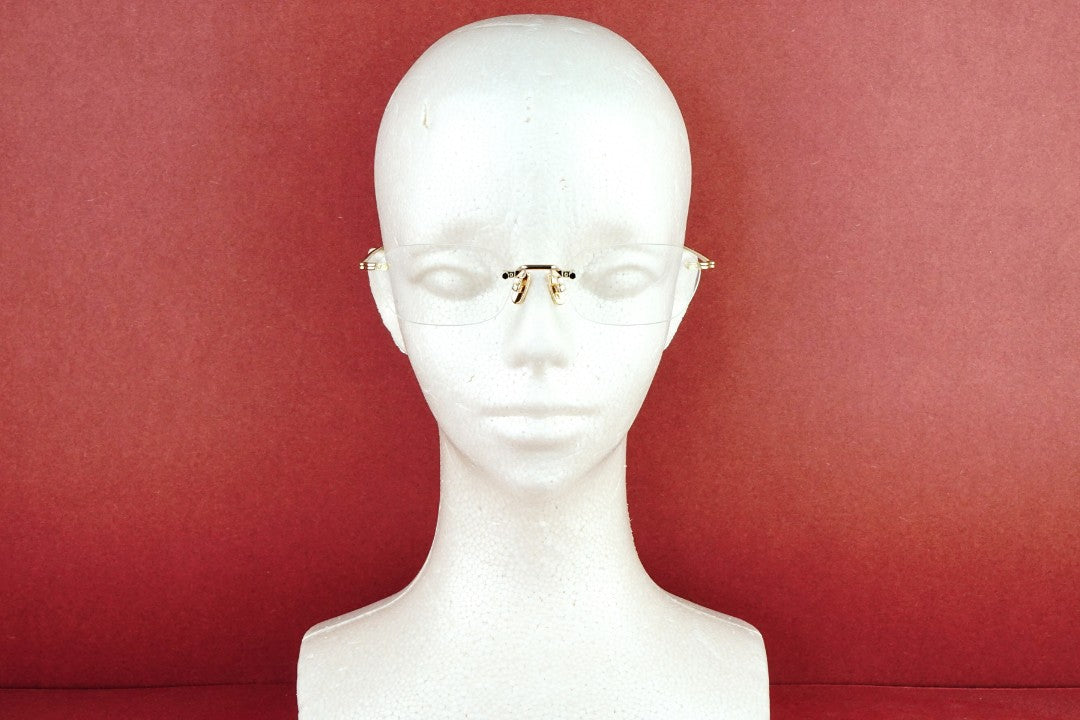 A.D.S.R. サングラス VATH 02a 54サイズ ヘキサゴン ツーポイント リムレス 縁なし ヴァス ADSR エーディーエスアール 正規品