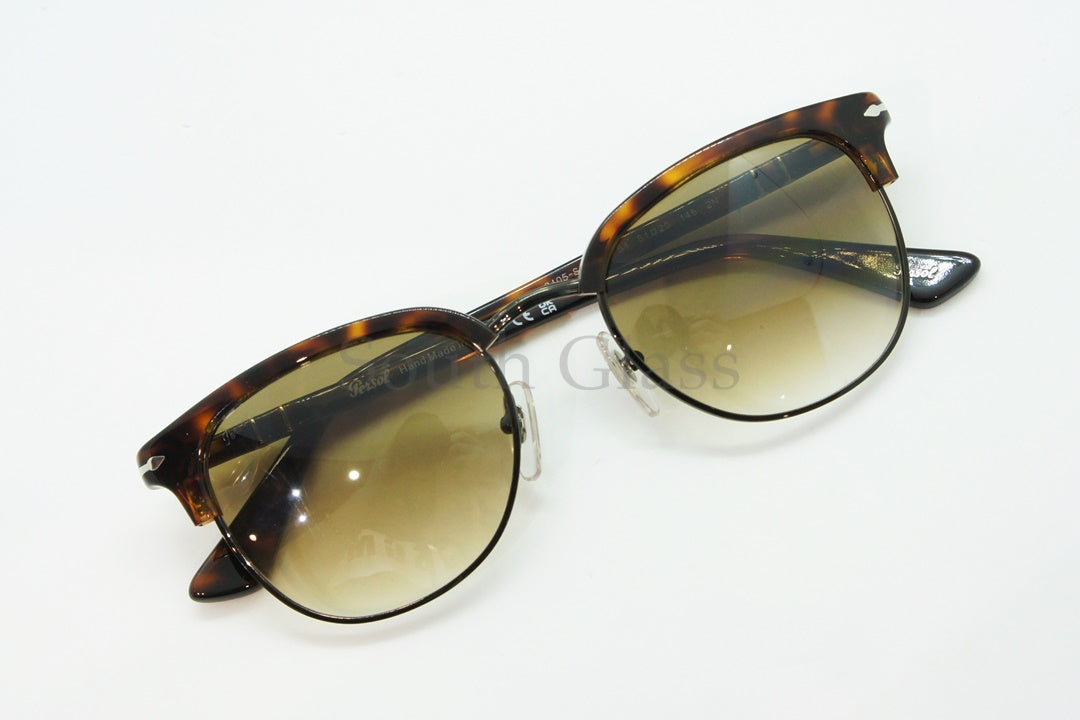 Persol サングラス 3105-S 1127/51 サーモント メタル ブロー ウェリントン ペルソール 正規品