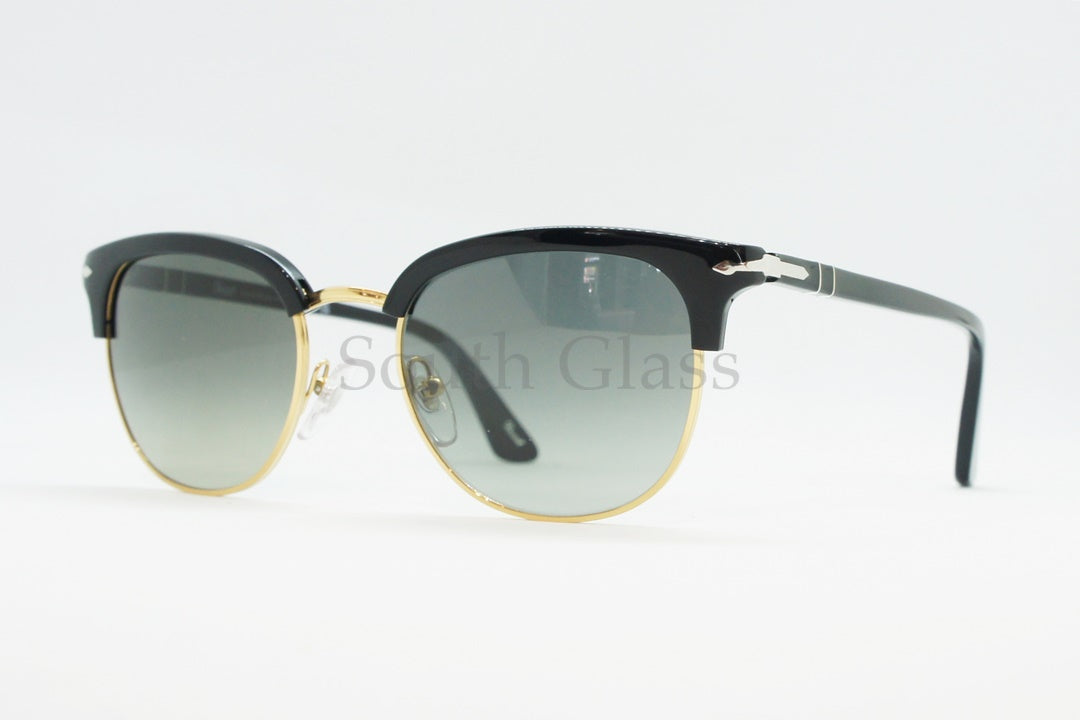 Persol サングラス 3105-S 1128/71 サーモント メタル ブロー ウェリントン ペルソール 正規品