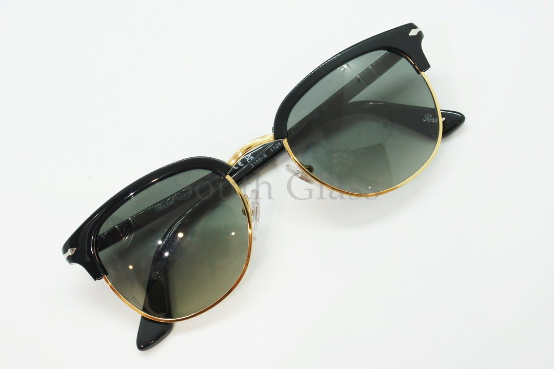 Persol サングラス 3105-S 1128/71 サーモント メタル ブロー ウェリントン ペルソール 正規品