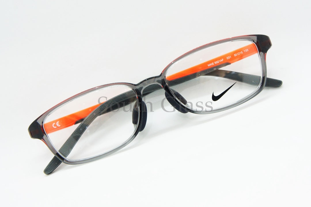 NIKE キッズ スポーツ メガネ 5021AF Col.031 50サイズ スクエア ジュニア 子供 子ども ナイキ 正規品