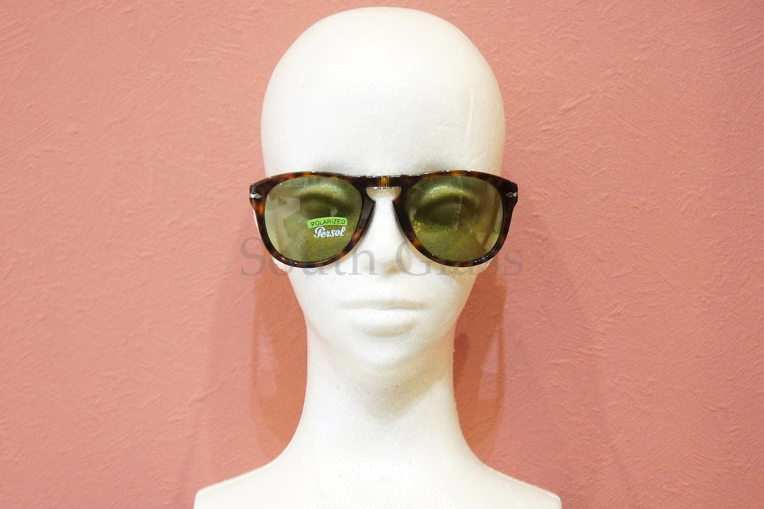【スティーブマックイーンモデル】Persol 偏光 サングラス 714-S-M 24/P1 Folding Steve McQueen ポラライズド アジアンフィット ティアドロップ ペルソール 正規品