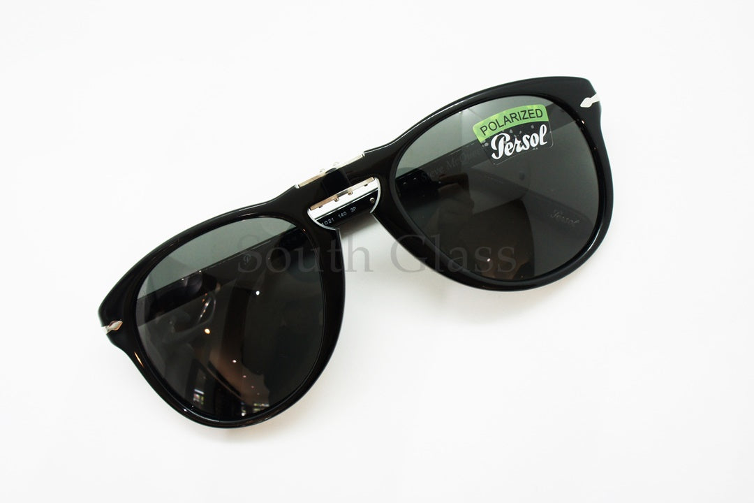 【スティーブマックイーンモデル】Persol 偏光 サングラス 714-S-M 95/48 Folding Steve McQueen ポラライズド アジアンフィット ティアドロップ ペルソール 正規品