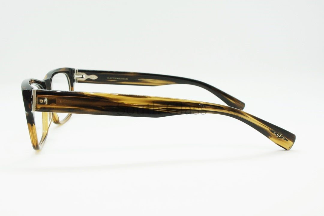 CLAYTON FRANKLIN メガネ 752 HB 日本製 ウェリントン ネオクラシカル クレイトンフランクリン 正規品