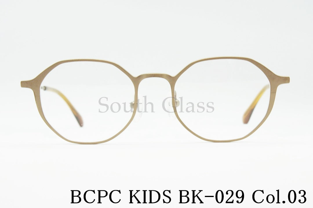 BCPC KIDS キッズ メガネ BK-029 Col.03 46サイズ 42サイズ クラウンパント ボストン ジュニア 子ども 子供 ベセペセキッズ 正規品