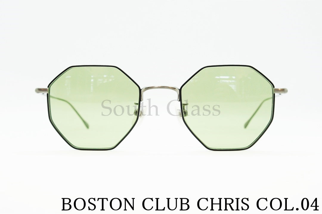 BOSTON CLUB サングラス CHRIS Col.04 SUN クラウンパント フレーム オクタゴン 八角形 ボストンクラブ クリス正規品