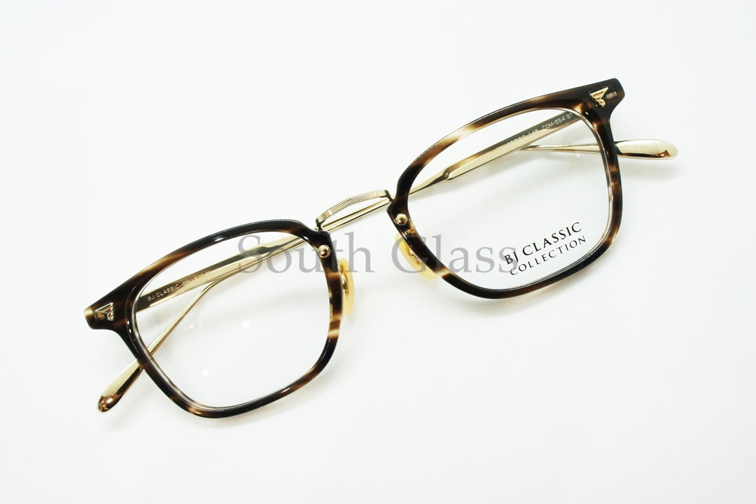 【朝倉未来さん着用モデル】BJ CLASSIC メガネ COM-554GT C-30-1 ウェリントン BJクラシック 正規品