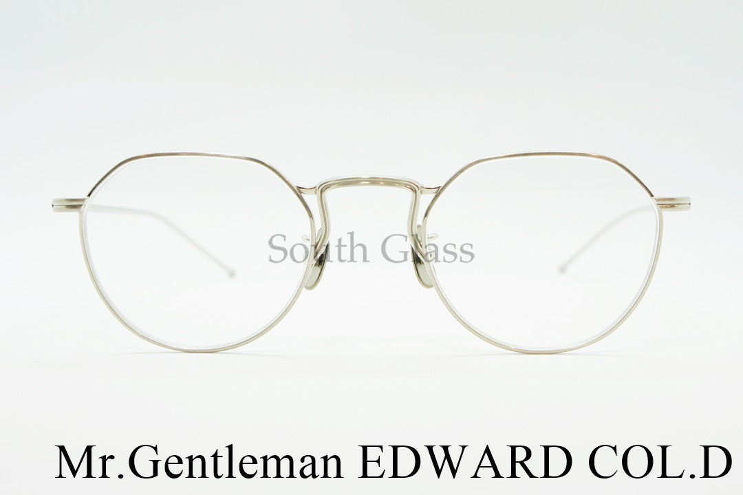 Mr.Gentleman メガネ EDWARD COL.D クラウンパント ミスタージェントルマン 正規品
