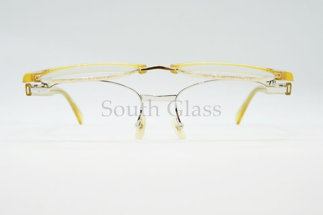 BOSTON CLUB 単式 跳ね上げメガネ FISHER"R" col.03 サーモント メタル ブローフィッシャー メガネ ボストンクラブ 正規品