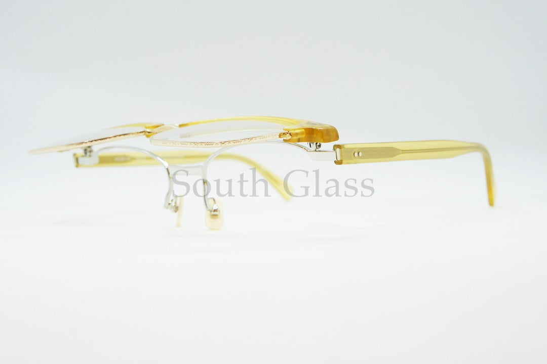 BOSTON CLUB 単式 跳ね上げメガネ FISHER"R" col.03 サーモント メタル ブローフィッシャー メガネ ボストンクラブ 正規品