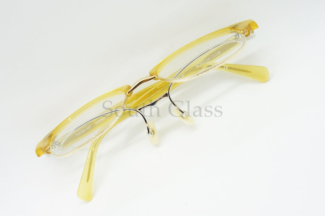 BOSTON CLUB 単式 跳ね上げメガネ FISHER"R" col.03 サーモント メタル ブローフィッシャー メガネ ボストンクラブ 正規品